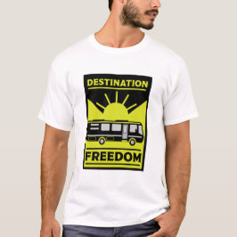 Camiseta Campanha automotiva RV Freedom T-Shirt
