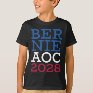 Camiseta Campanha Bernie Aoc 2028 - Oliveira da Luta Patrió