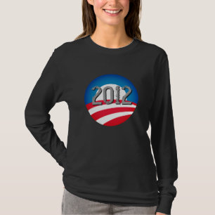 Camiseta Campanha Comemorativa do Logotipo Obama 2012