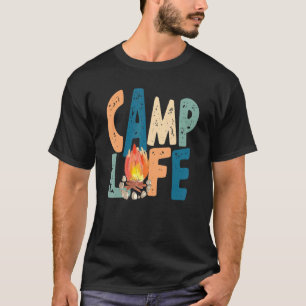 Camiseta Campanha De Campo De Vida Para Campos De Vintagem