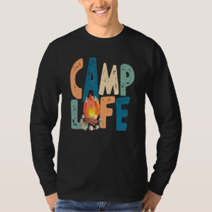 Camiseta Campanha De Campo De Vida Para Campos De Vintagem