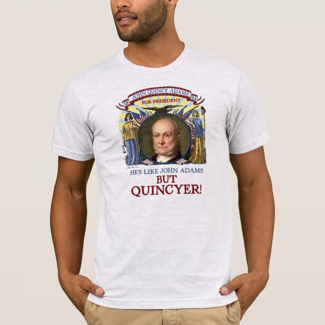 Camiseta Campanha de John Quincy Adams 1824 (Frente)