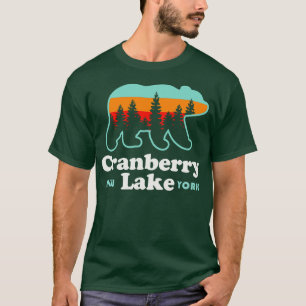 Camiseta Campanha de pesca de caminhada no Lago Cranberry N