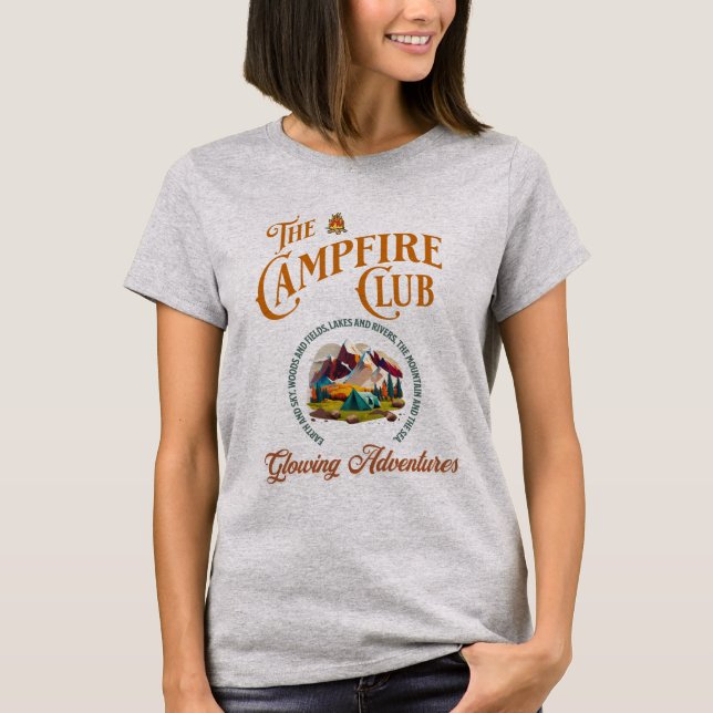 Camiseta Campanha do Clube Campfire (Frente)