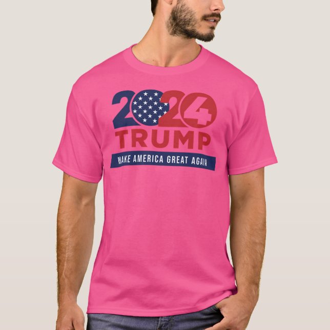 Camiseta Campanha eleitoral de Donald Trump 2024 Torne Amér (Frente)