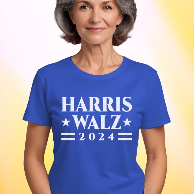 Camiseta Campanha eleitoral de Harris Walz 2024 (Criador carregado)