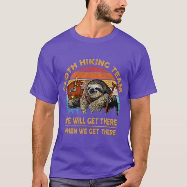 Camiseta Campanha engraçada da equipe de caminhada (Frente)