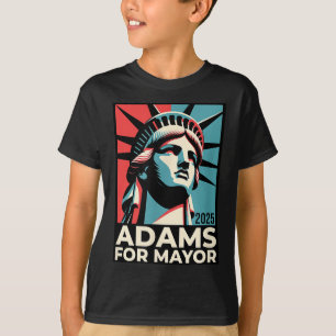 Camiseta Campanha Eric Adams Para Prefeito De Nyc 2025 Pro