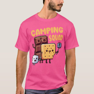 Camiseta Campanha familiar Esquadrão Engraçado Chocolate Ma