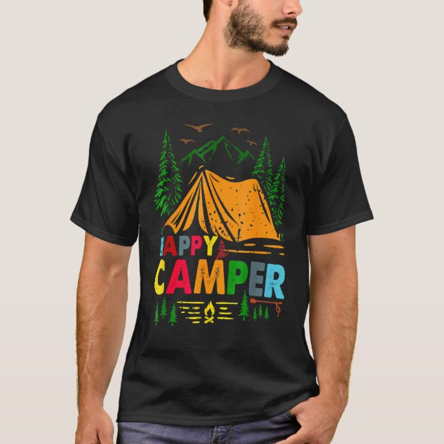 Camiseta Campanha Feliz de Campanha de Campanha Feliz Homen (Frente)