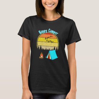 Camiseta Campanha Feliz Na Natureza Selvagem E Selvagem