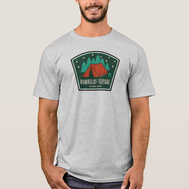 Camiseta Campanha Florestal Nacional Humboldt-Toiyabe (Frente)