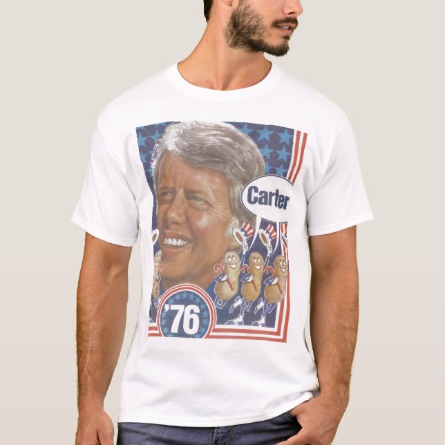Camiseta Campanha Jimmy Carter de 1976 (Frente)