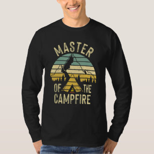 Camiseta Campanha legal Master Campfire Para Crianças Mulhe