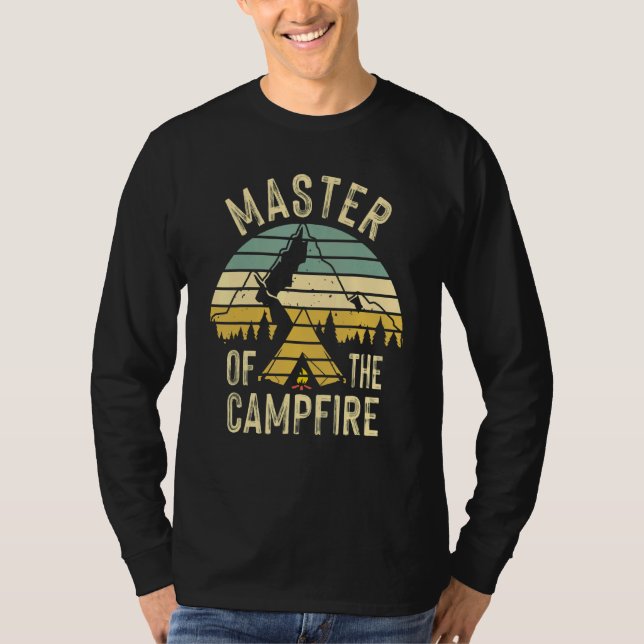 Camiseta Campanha legal Master Campfire Para Crianças Mulhe (Frente)