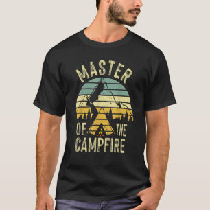 Camiseta Campanha legal Master Campfire Para Crianças Mulhe