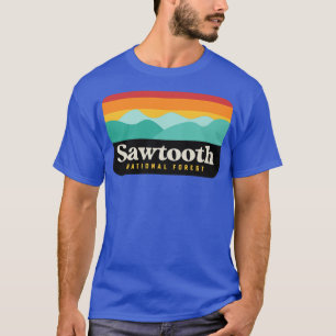 Camiseta Campanha Nacional Florestal Sawtooth Idaho Caminha