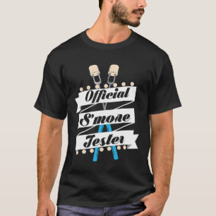 Camiseta Campanha Oficial Smore Tester Funny Campfire