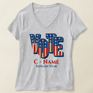 Camiseta Campanha Personalizada de Votação