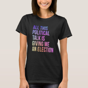 Camiseta Campanha Política Bipartidária Votando Eleição