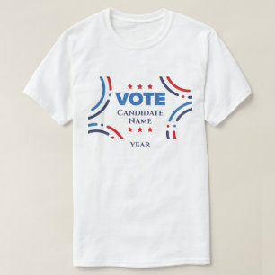 Camiseta Campanha Presidencial Personalizada Personalizada