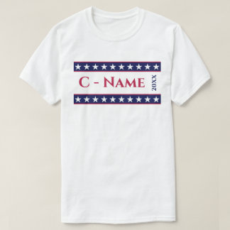 Camiseta Campanha Presidencial Personalizada Personalizada