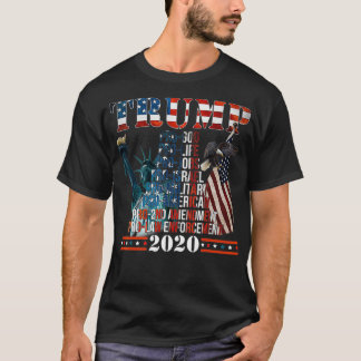 Camiseta Campanha Pro God Pro Gun Pro Life Donald Trump 20