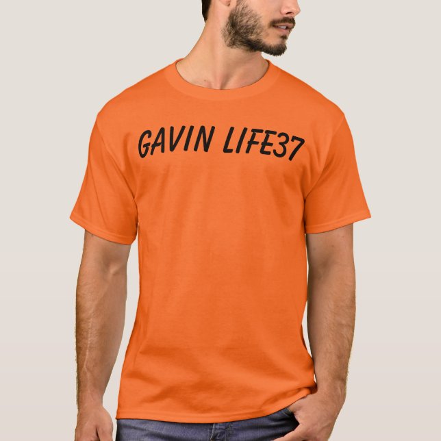 Camiseta Campanha publicitária da equipe (Gavin life37) (Frente)