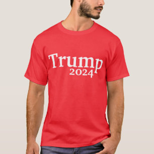 Camiseta Campanha T-Shirt Red Trump 2024