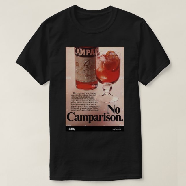 Camiseta campari (Frente do Design)