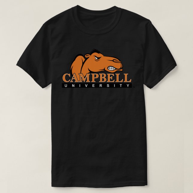 Camiseta Campbell Fighting Camels and Lady Camels Classic T (Frente do Design)