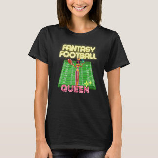 Camiseta Campeã da Liga Rainha do Futebol de Fantasia Femin