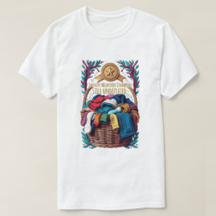Camiseta Campeã da Montanha de Roupas