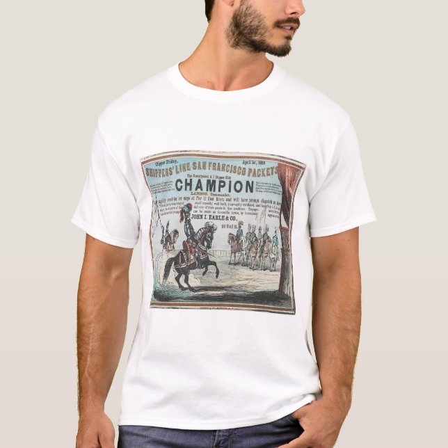 Camiseta Campeão Clipper Navegando  (Frente)