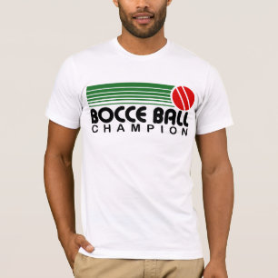 Camiseta Campeão da bola de Bocce