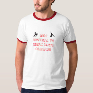 Camiseta Campeão da dança de ruptura