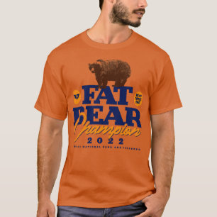 Camiseta Campeão da Semana do Urso Gordo