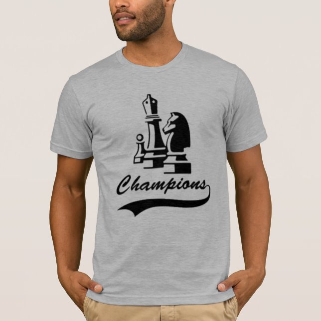 Camiseta Campeão da xadrez (Frente)