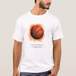 Camiseta campeão de basquetebol em fuga