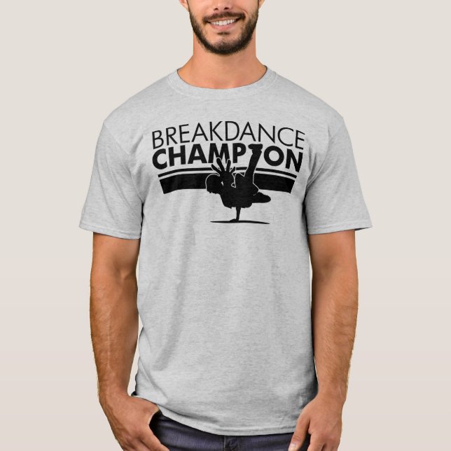 Camiseta Campeão de Breakdance (Frente)