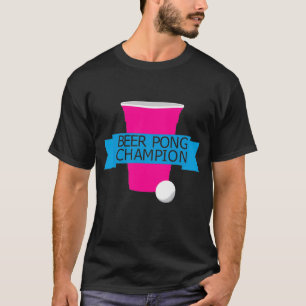 Camiseta campeão de cerveja-pong