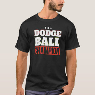 Camiseta Campeão de Dodgeball Esportista de Dodgeball Espor