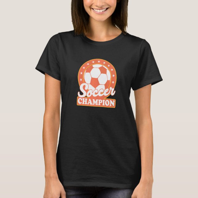Camiseta campeão de futebol (Frente)