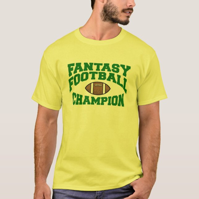 Camiseta Campeão de Futebol Fantasy (Frente)