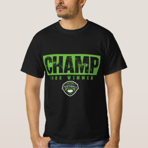 Camiseta Campeão de Futebol Fantasy Vinte e Dois Vencedores