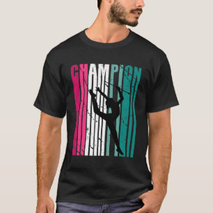 Camiseta Campeão De Ginástica Ritmica Teal