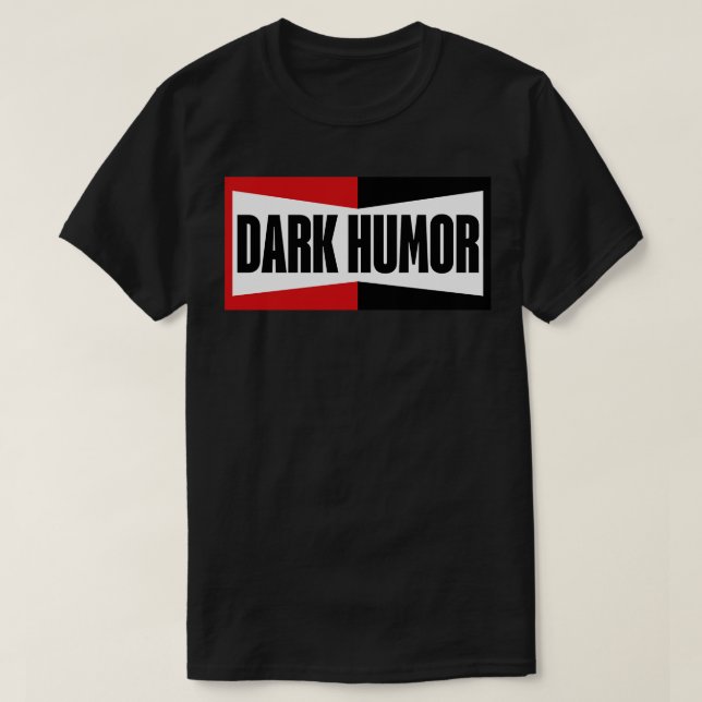 Camiseta Campeão de Humor Escuro (Frente do Design)
