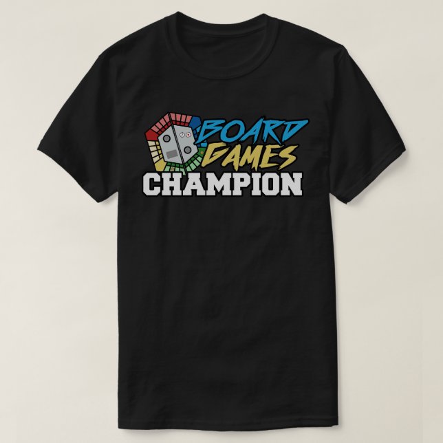 Camiseta Campeão de Jogos conselhos (Frente do Design)