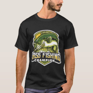 Camiseta Campeão de Pesca de Robalo