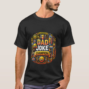 Camiseta Campeão de Piada de Pai Prêmio de Trocadilho de Pa